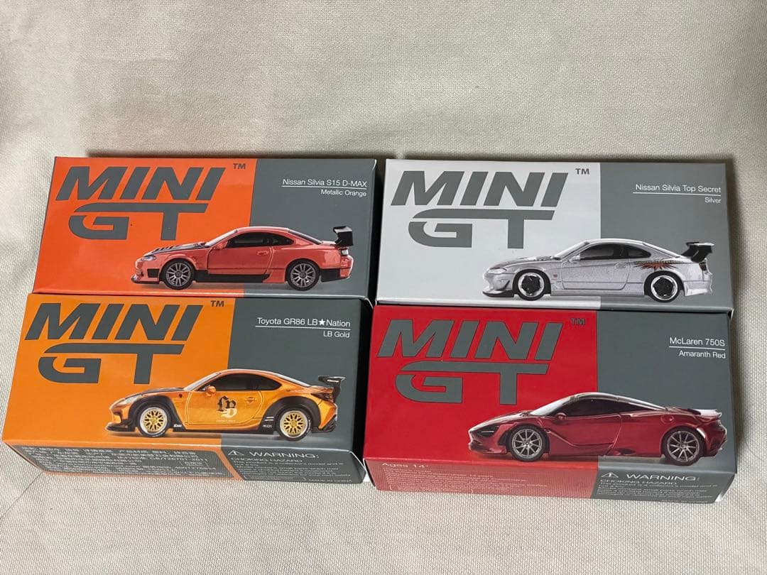 MINI GT ミニカー 4点セット