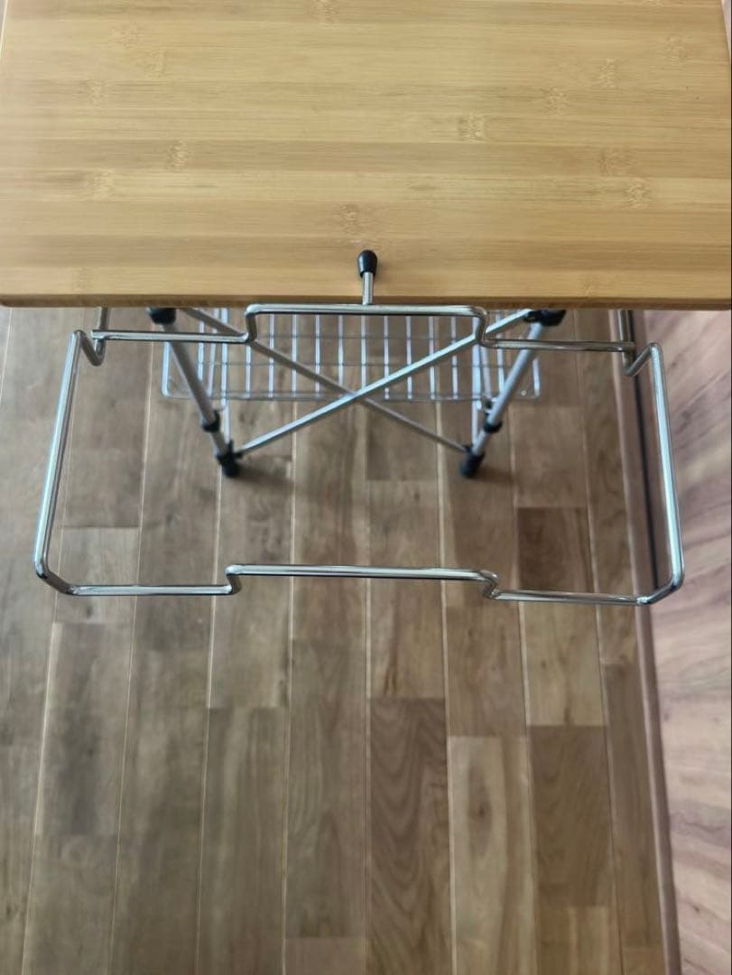 【廃盤】 peak フィールドキッチンテーブル ガビングフレーム付き