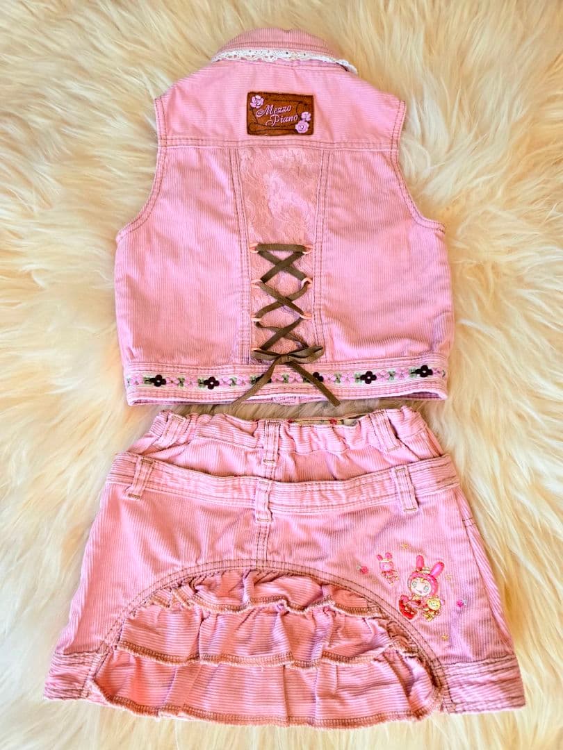 【✨激レア】⭐️MEZZO PIANO⭐️ベリエちゃん ピンクデニムセット