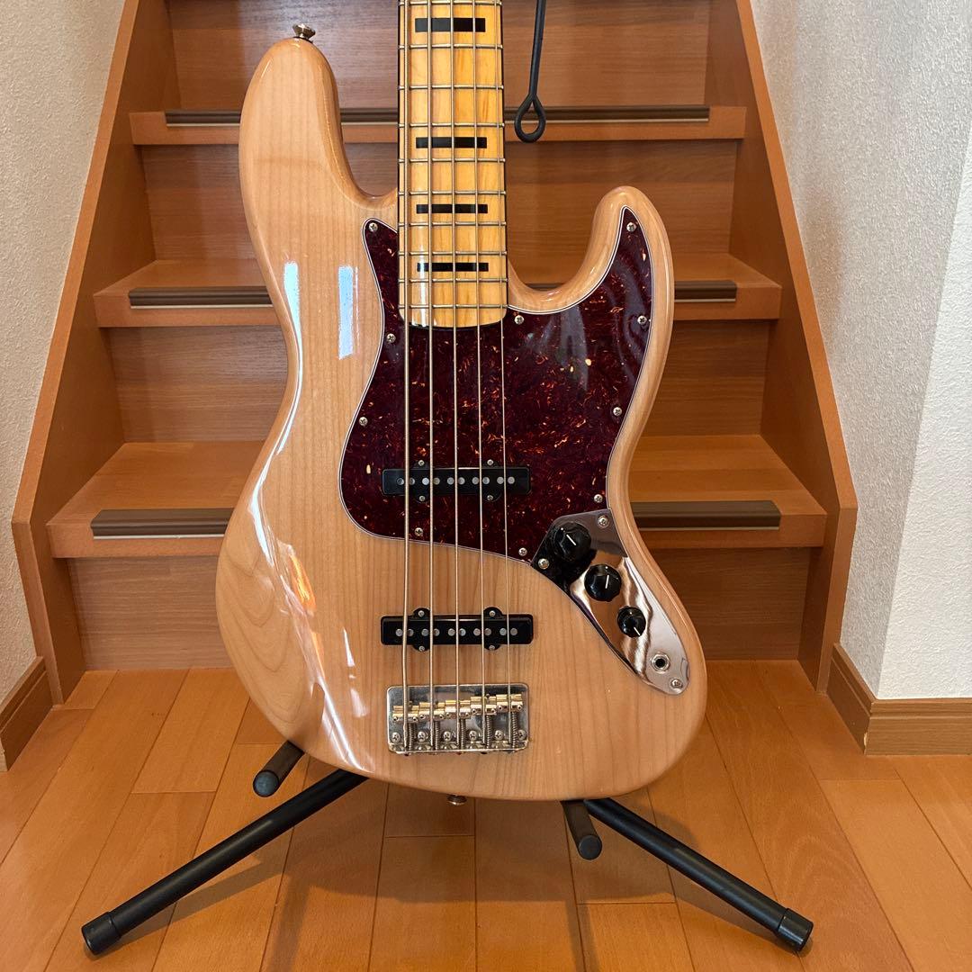ベース Squier Jazz Bass V Natural