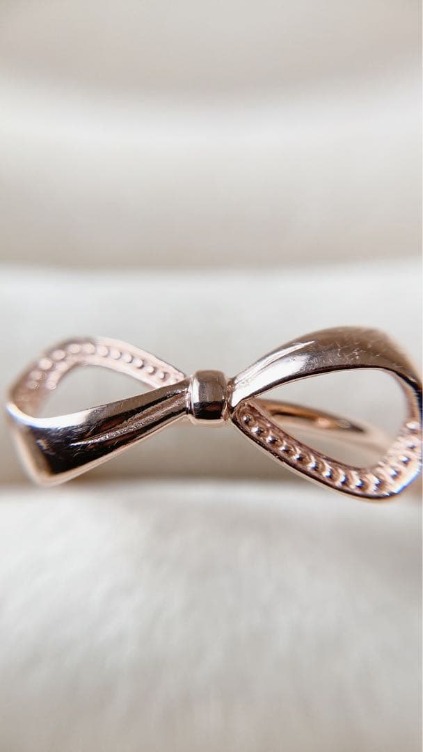 【NOJESS】 k10PG リボン リング11号