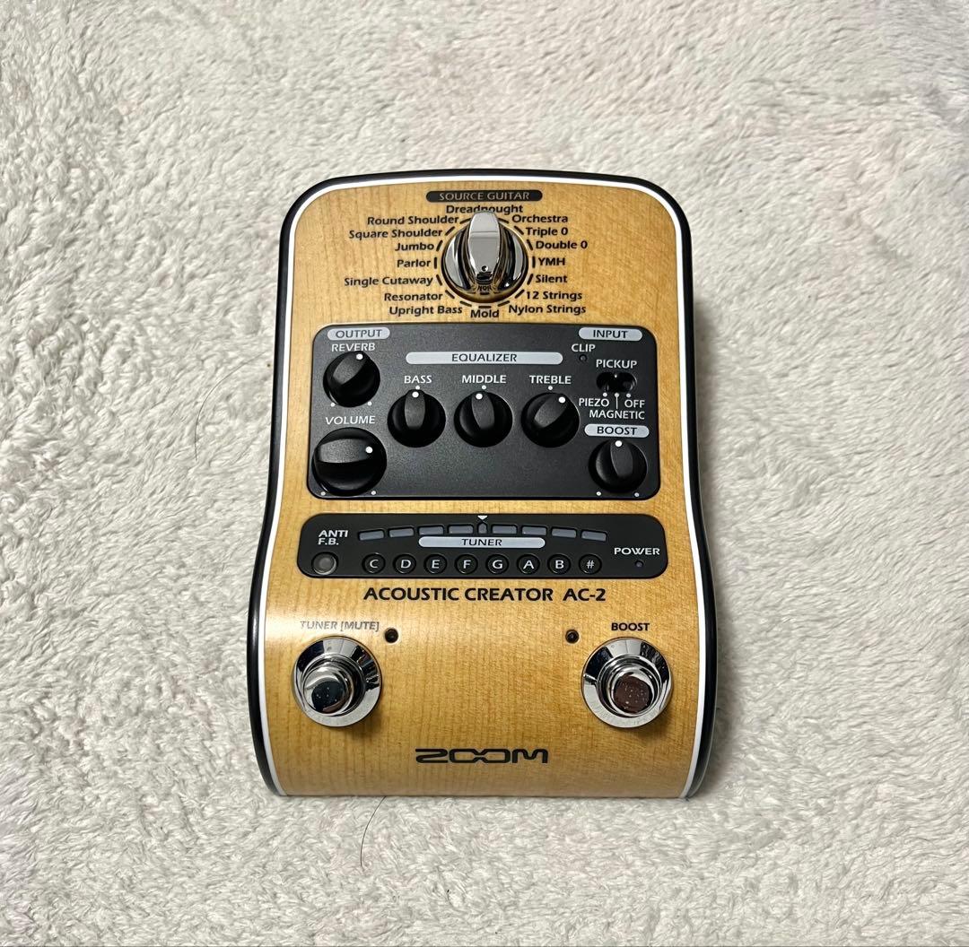 【美品】Zoom AC-2 Acoustic Creator