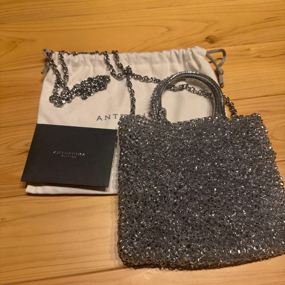 アンテプリマ ANTEPRIMA スタンダード ミニアトゥーラ シルバー