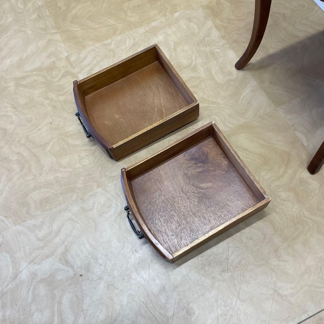 アンティーク調 猫脚 チェスト サイドテーブル コンソール 花台 電話台