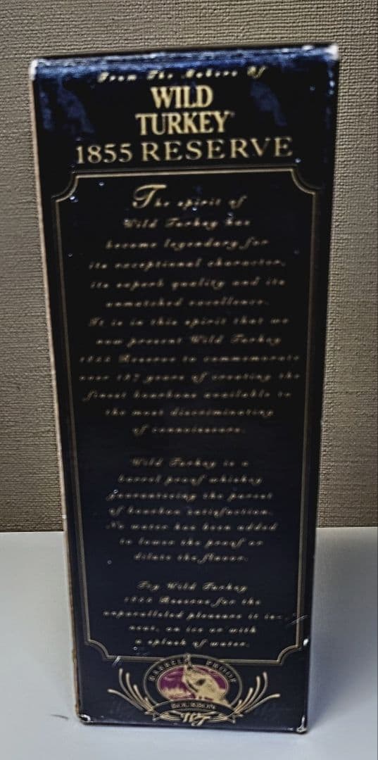 【新品・未開栓】ワイルドターキー1855 リザーブ 375ml