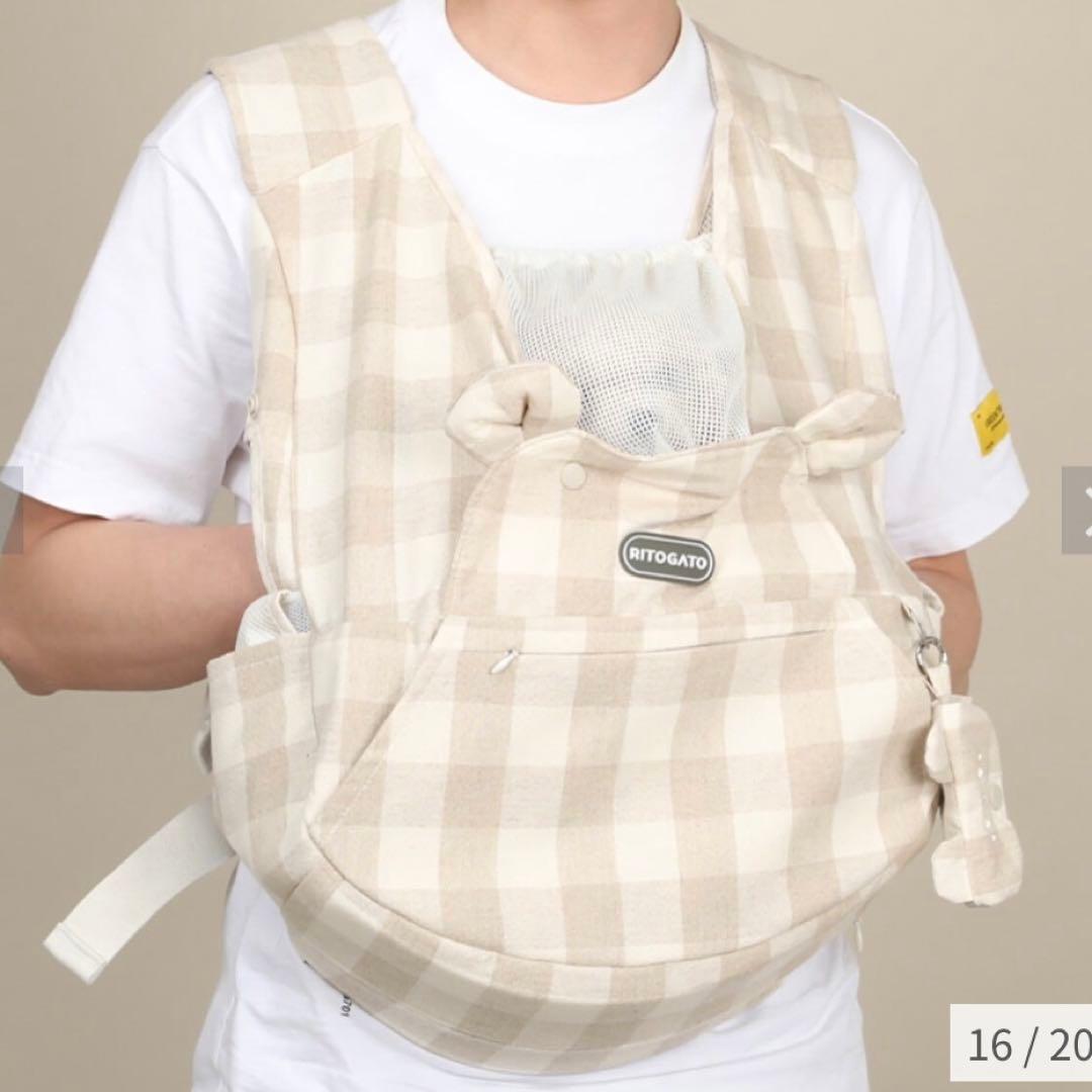 【最終価格！】 RITOGATO リトガト フロントバッグ クリーム クッション