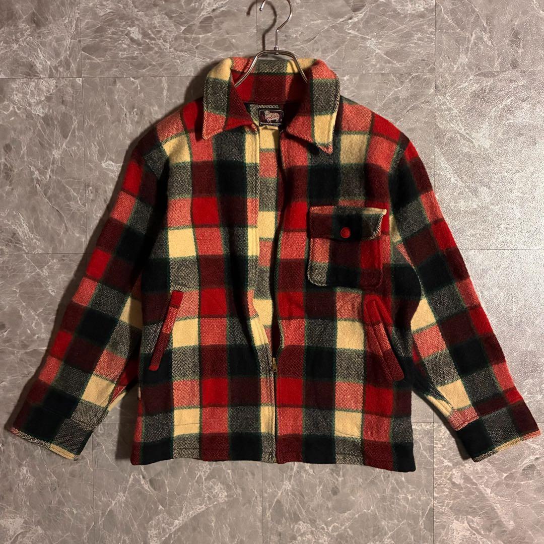 なかちー 50s【希少】Woolrich ヴィンテージ ウールジャケット