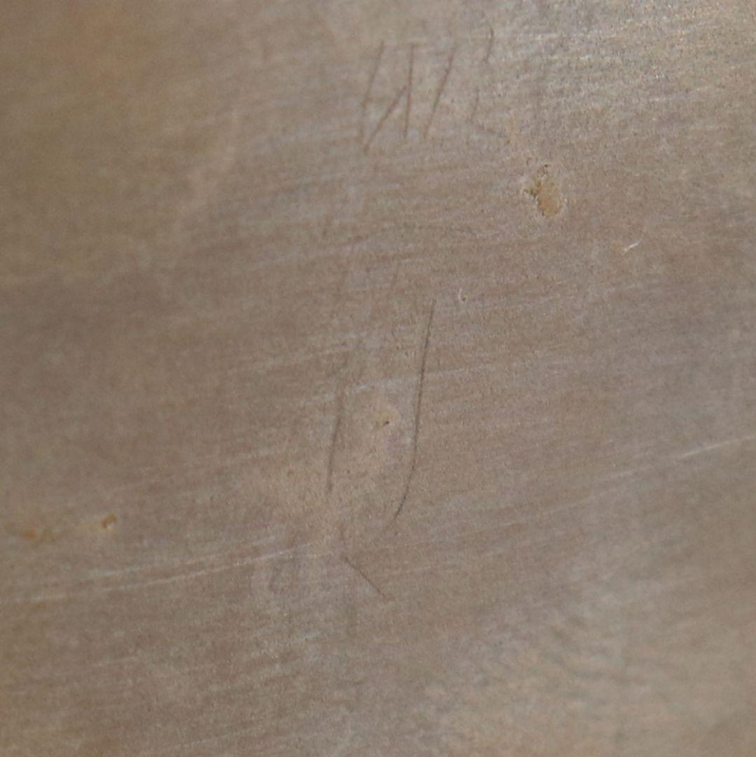 田崎昭一郎作 輪島塗 櫛千鳥蒔絵 平棗 内銀溜 村上宗信書付　rM787　N4