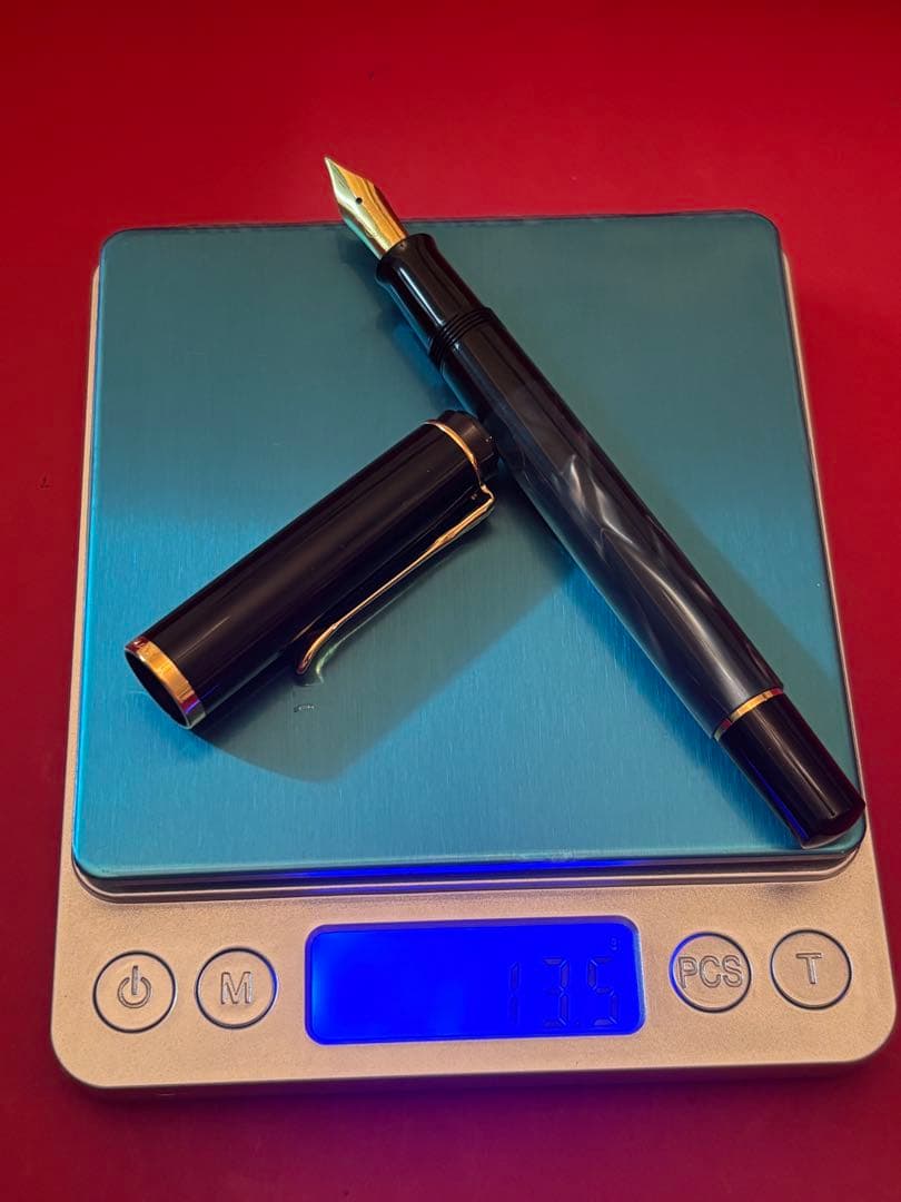 ペリカン 万年筆 マーブルグリーン ペン先 EF