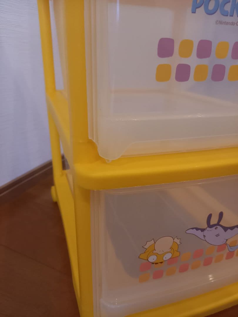 ポケットモンスター　衣装ケース　収納　チェスト　3段引き出し　ポケモン　希少☆