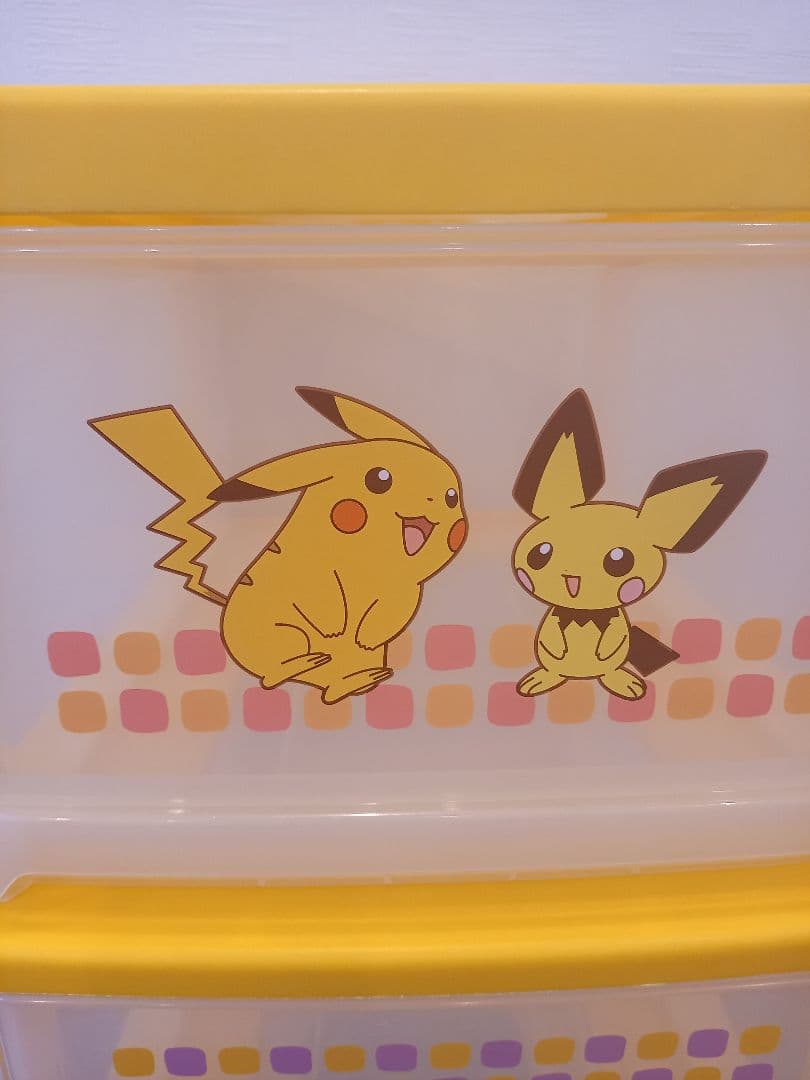 ポケットモンスター　衣装ケース　収納　チェスト　3段引き出し　ポケモン　希少☆