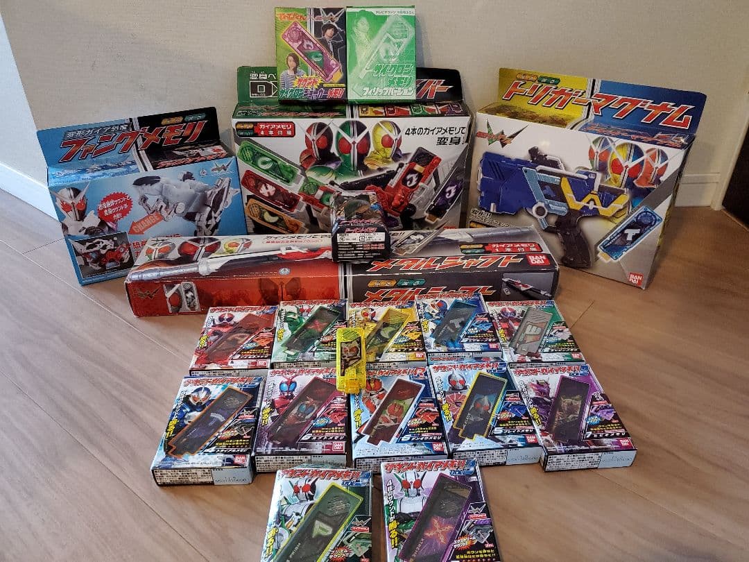 仮面ライダーw 変身セット 19個