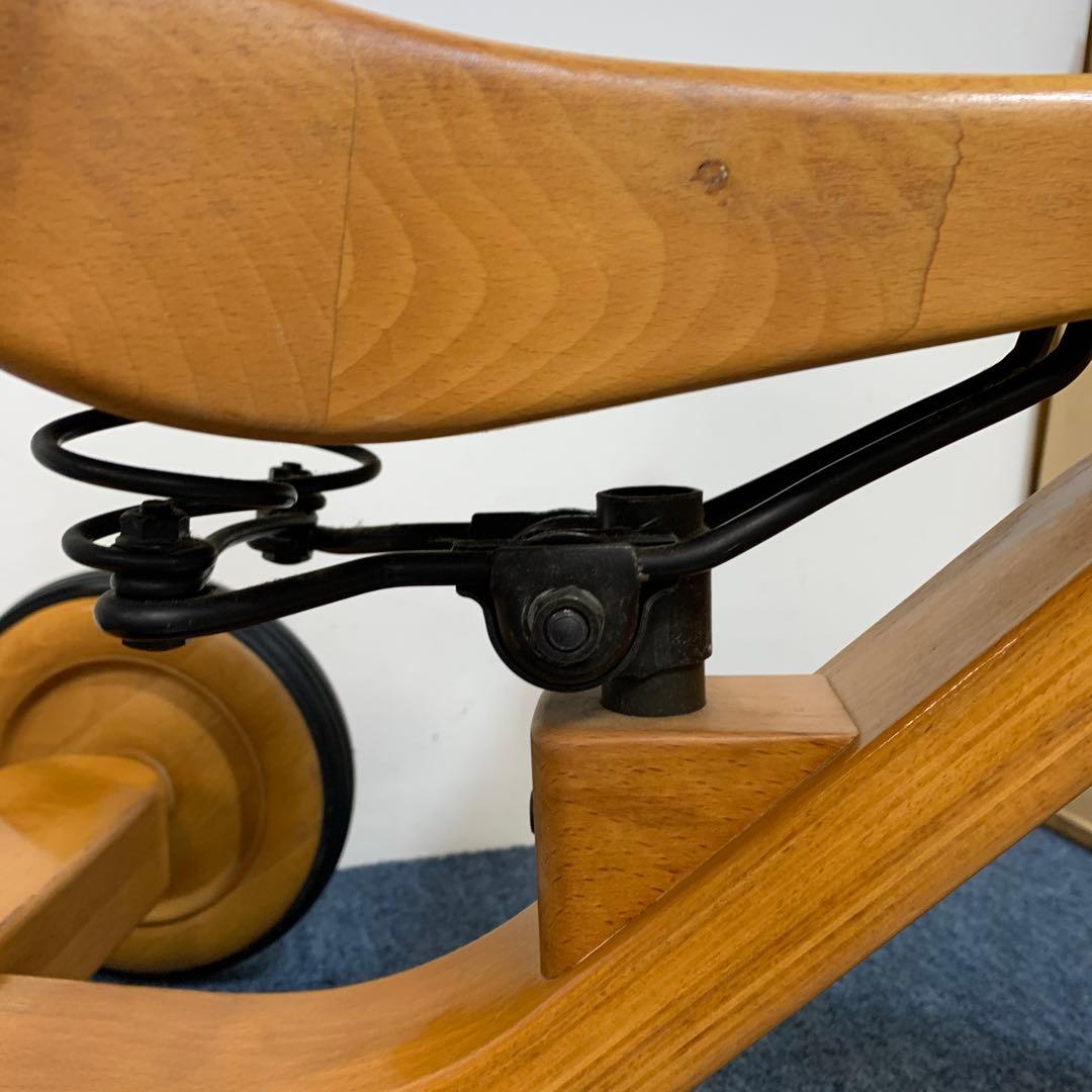 希少 木製 柏木工 KASHIWA幼児用 乗用玩具 三輪車 トライク