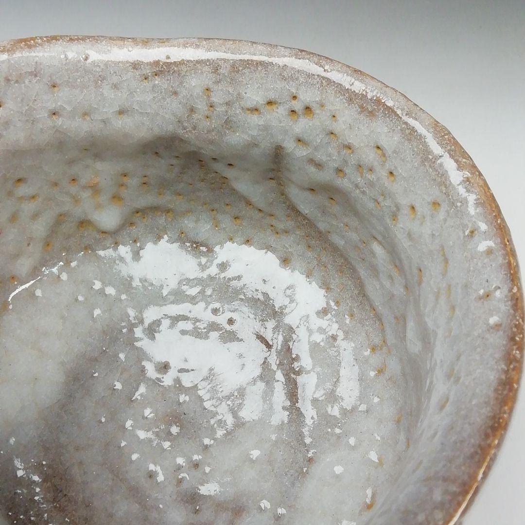 Ｓ７６２　茶碗　『鼠志野　茶碗』『中島春草作』　共箱　抹茶碗　茶道具