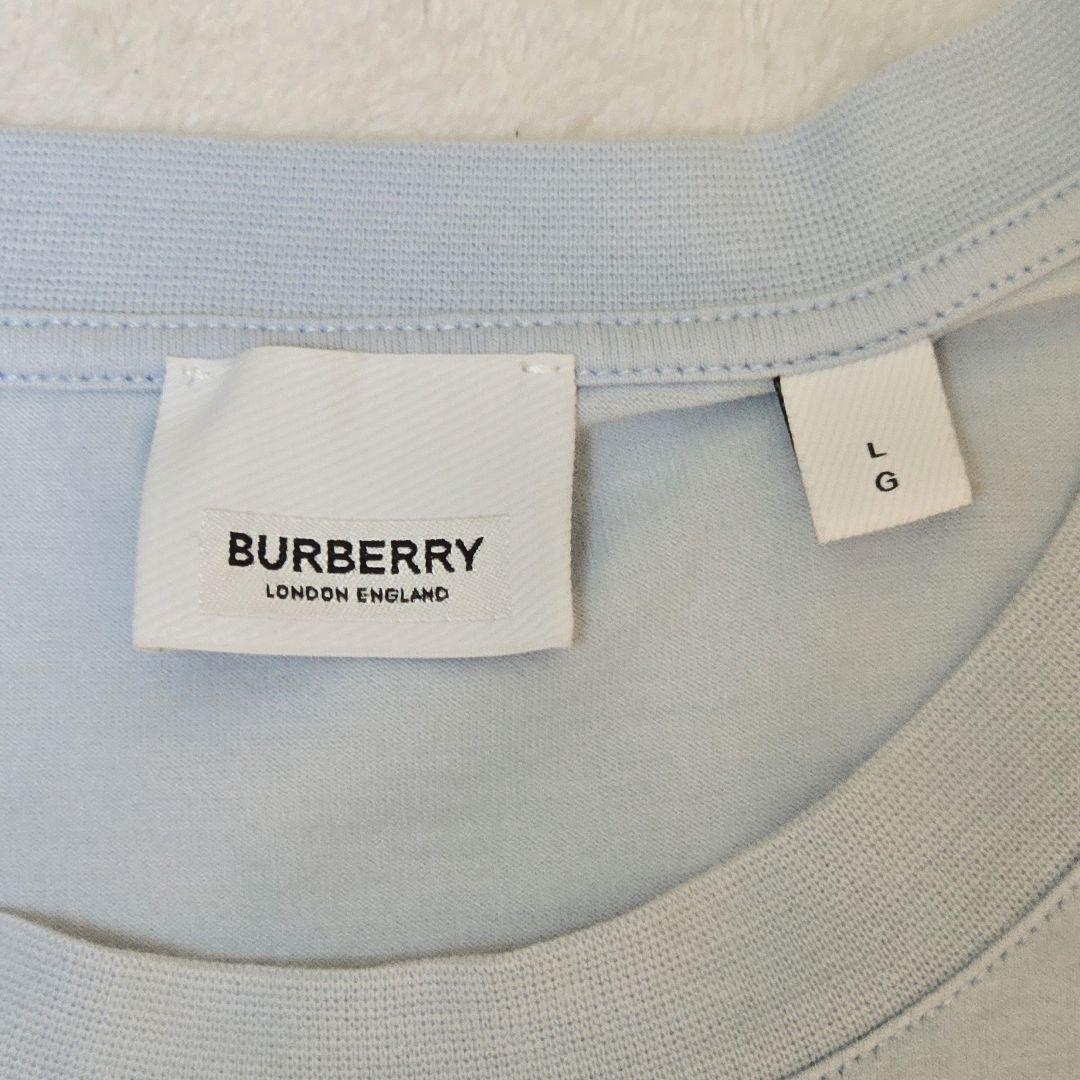 BURBERRY バーバリー Tシャツ スカイブルー