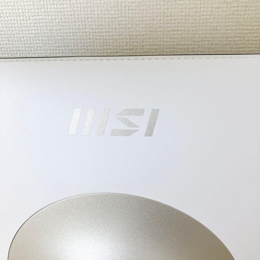 美品　MSI Modern MD2412PW モニター　23 白Type-C対応