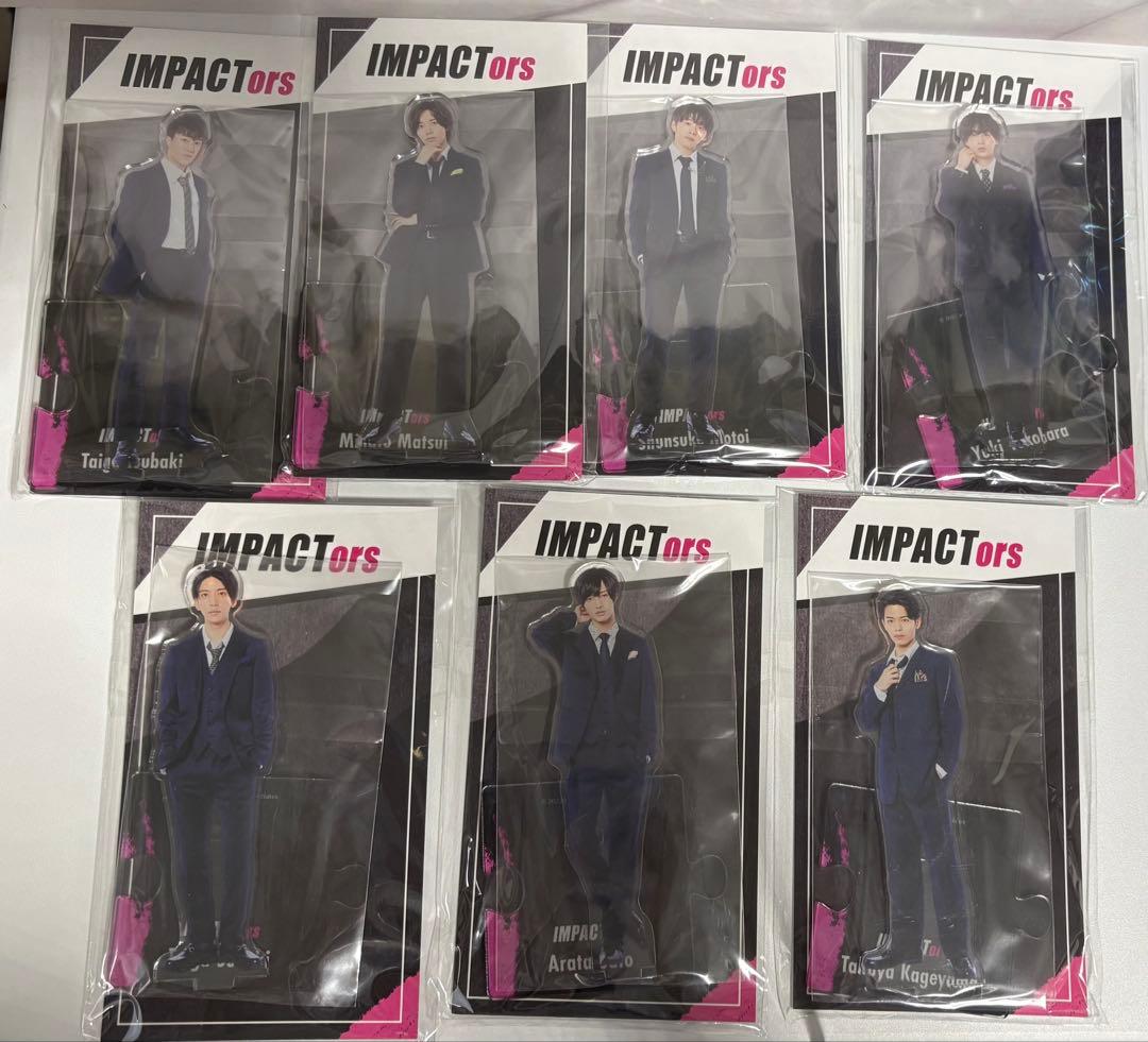 IMP. IMPACTors 公式アクリルスタンド　まとめ