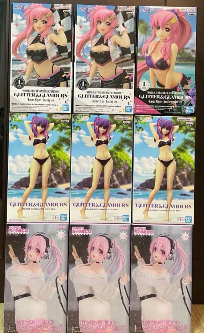 アニメフィギュアまとめ売り9個