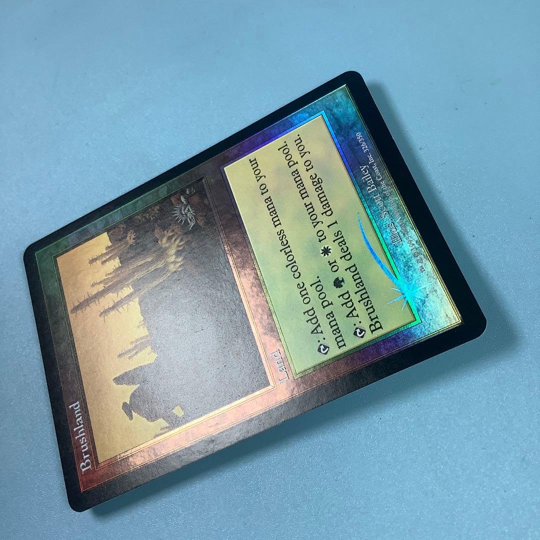 低木林地/Brushland  7ED英語foil