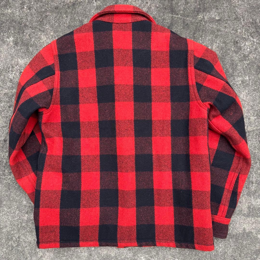 COOTIE クーティー バッファローチェック ウールジャケット 赤黒 M 希少