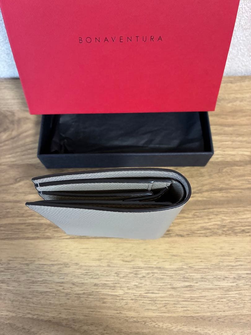 BONAVENTURA グレージュ ノブレッサ クロコ 財布