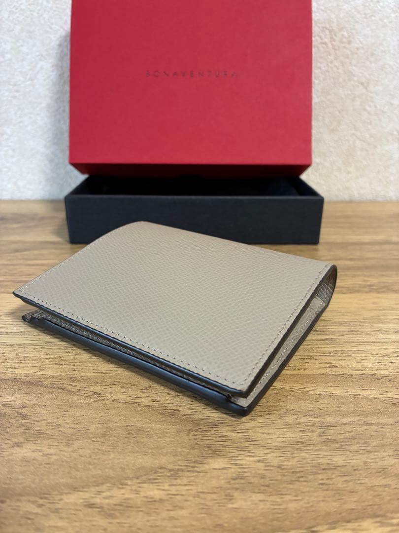 BONAVENTURA グレージュ ノブレッサ クロコ 財布