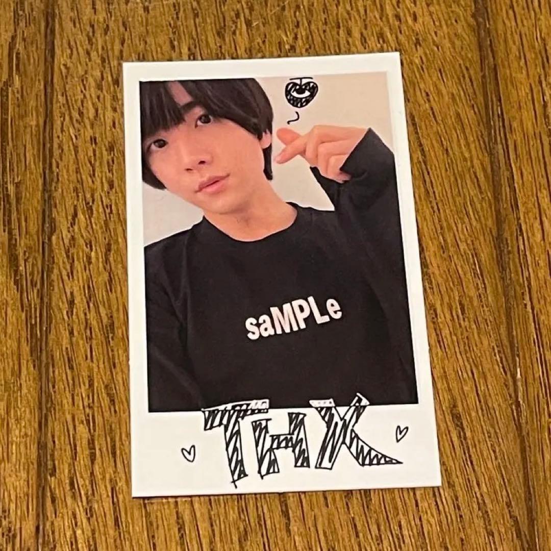 板垣李光人　チェキ風トレカ