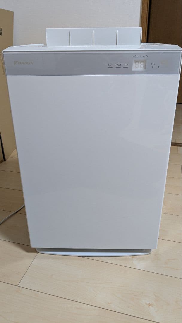 ダイキン DAIKIN 加湿ストリーマ 空気清浄機 加湿機能付 MCK70X-W