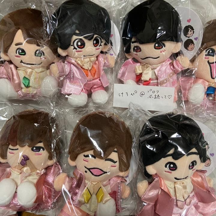 なにわ男子　ちびぬい　初心LOVE 2代目ちびぬい7体セット