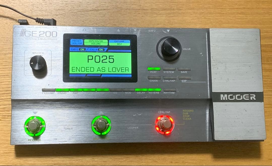 ギター Mooer GE200