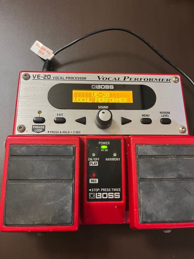 VE-20 BOSS 本体＋アダプター　動作◯