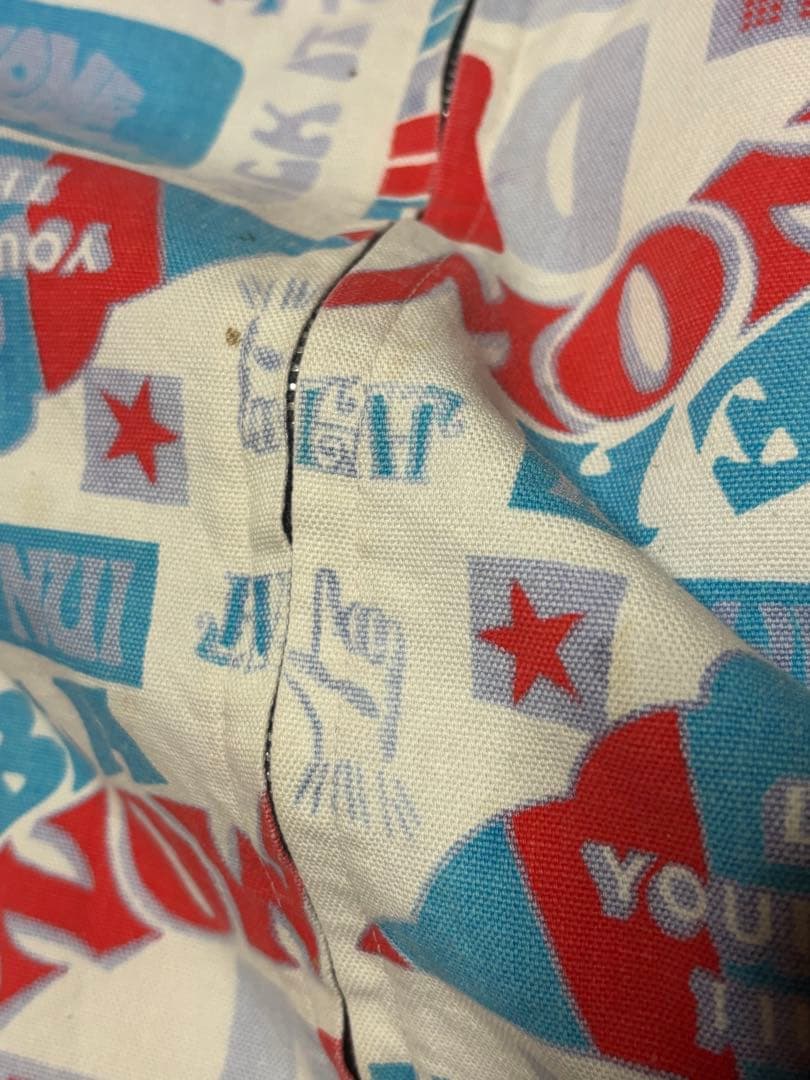 ビンテージ60sSIRJAC総柄ジャケット古着モンスターpopサーフbud