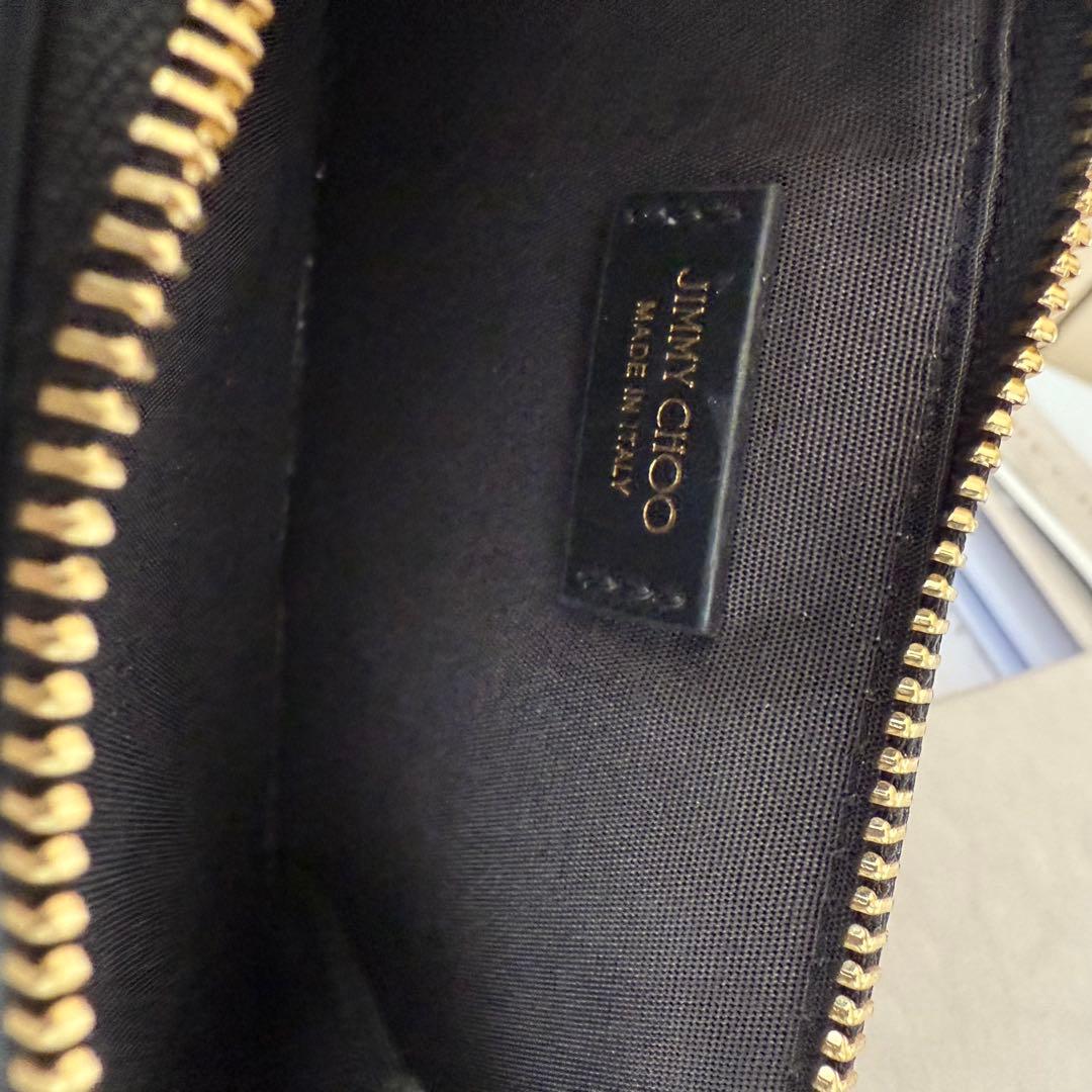 【美品】ジミーチュウ LISE-Z カードケース フラグメントケース 黒