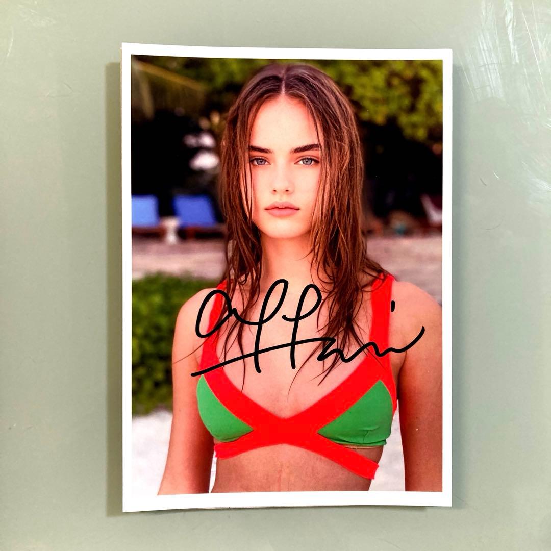 セール中…クリスティーナ・ピメノヴァ直筆サイン入り2Lサイズ写真…