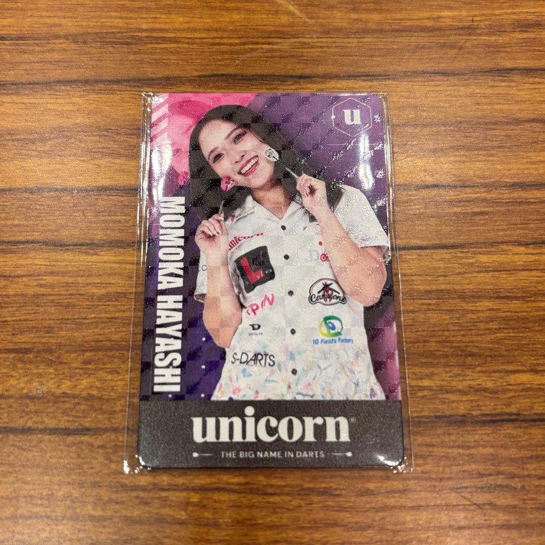 unicorn 林桃加選手 ダーツライブカード