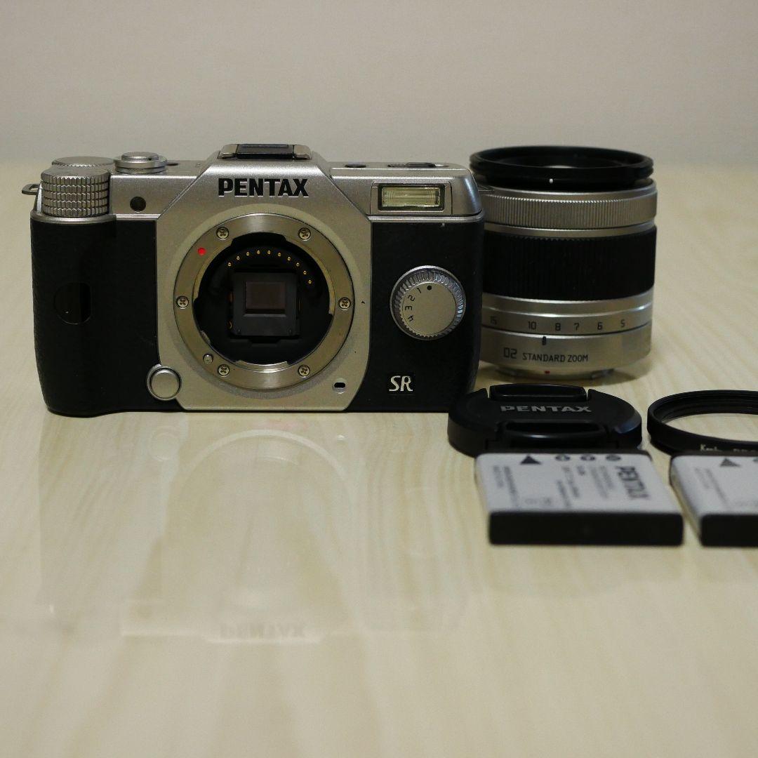 【電池2個付】PENTAX Q10 01standardzoom レンズキット