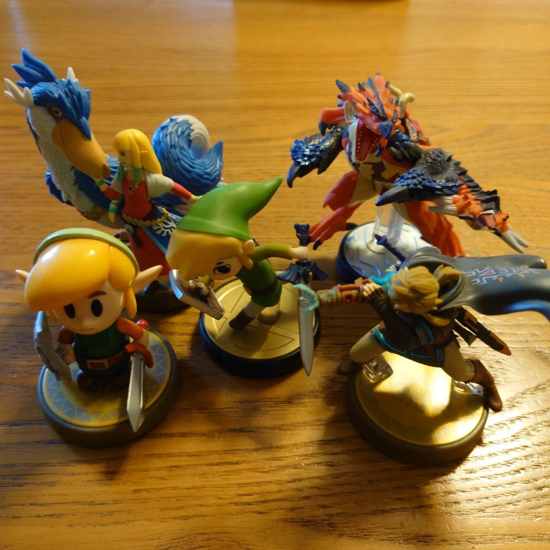 ゼルダの伝説 モンスターハンターストーリーズ アミーボ フィギュア セット
