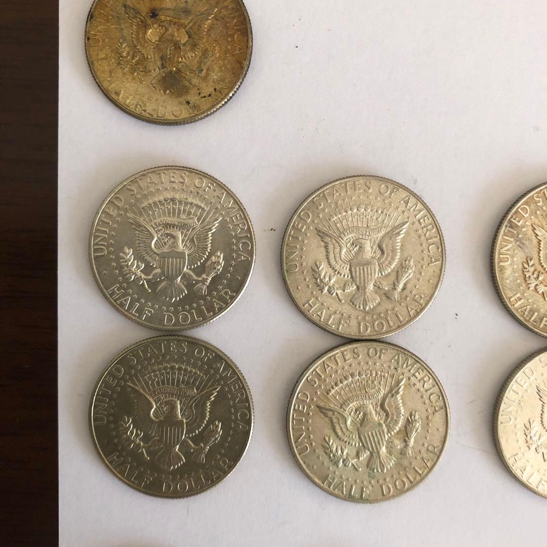 ハーフダラーケネディ 銀貨・硬貨　アメリカ 24枚（バラ売りご相談）