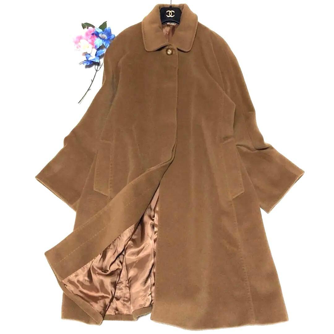 ゴン太　マリナリナルディ　チェスターコート　カシミヤ　キャメル