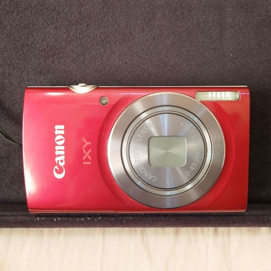 Canon IXY150 コンパクトデジタルカメラ レッド 付属品完備