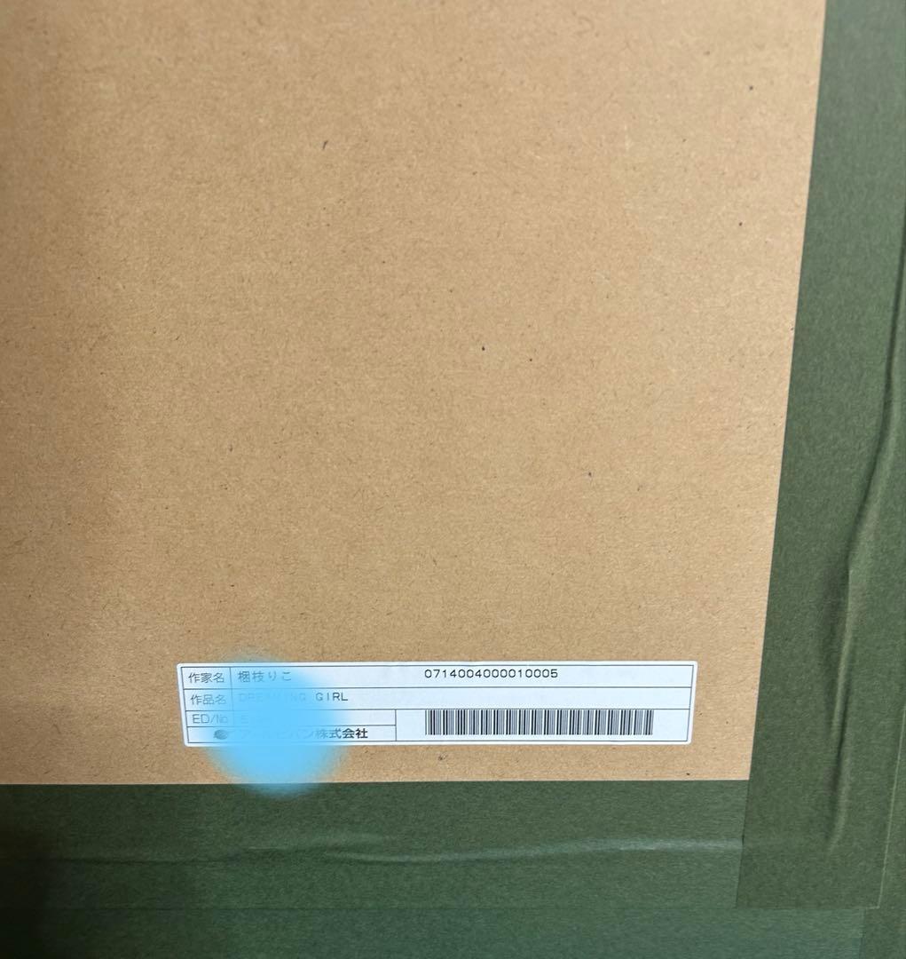 アールビバン 版画 梱枝りこ DREAMING GIRL 25部限定