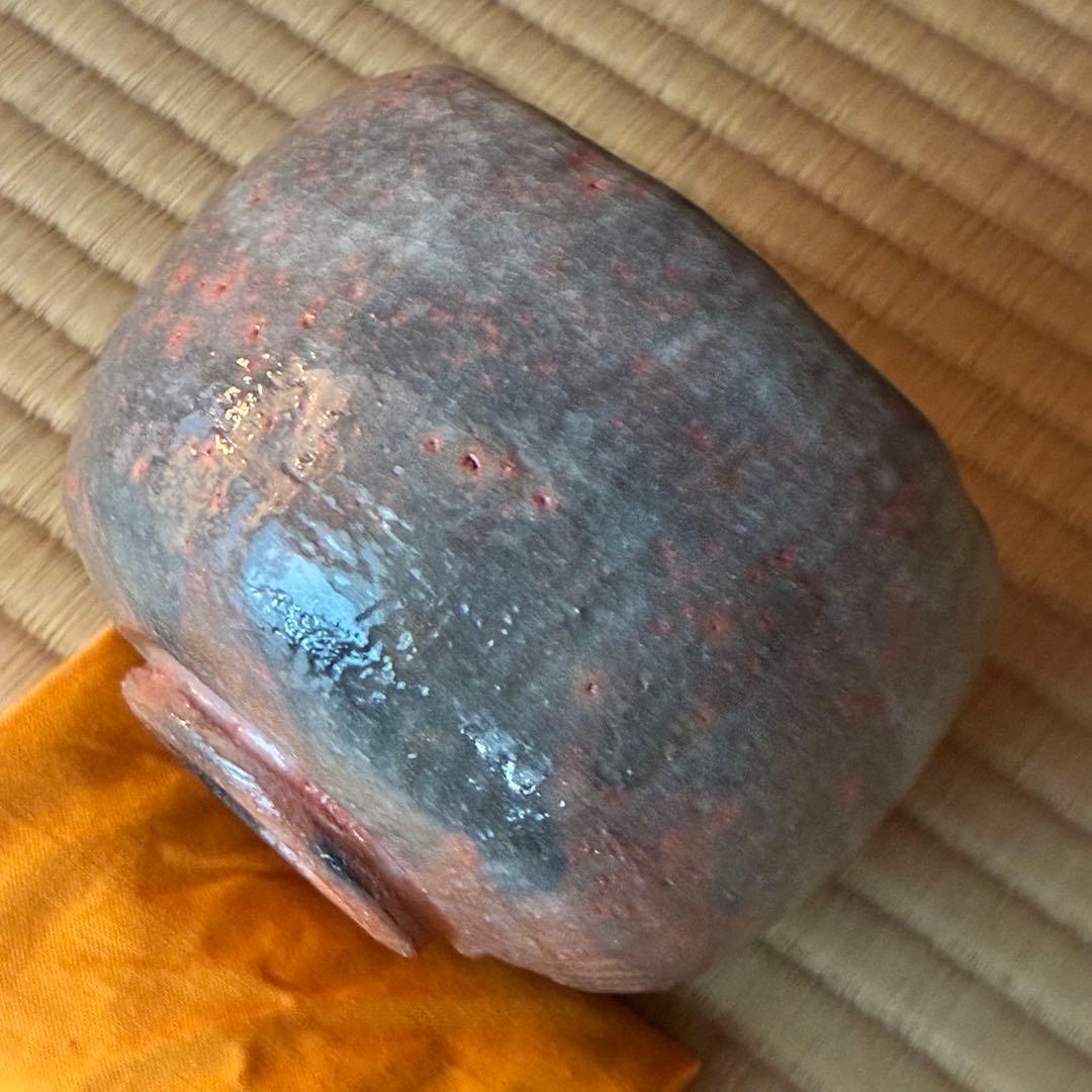 茶道具『赤楽茶碗』　萬福堂 楽入 作