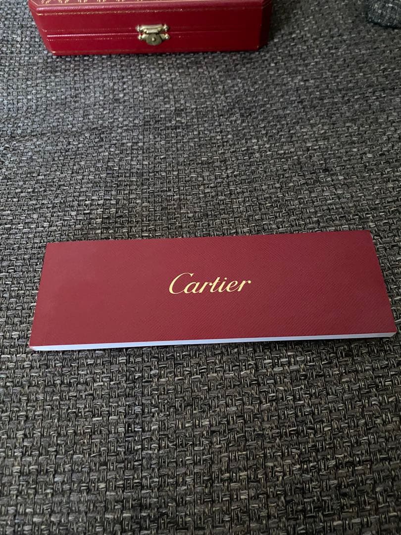 Cartier ボールペン黒レア　レッドギフトボックス☆ 新品未使用品