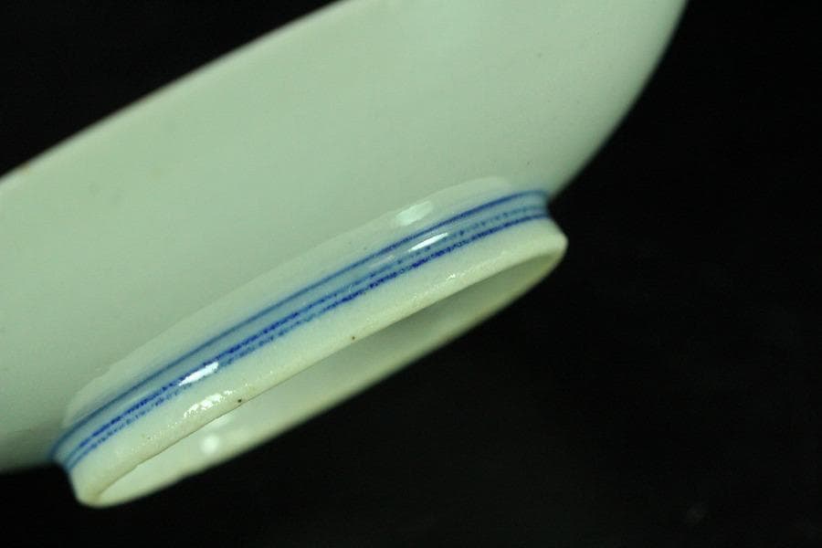 青花人物絵 酒器 煎茶碗 台 徳利 揃 共箱(K-LC849)