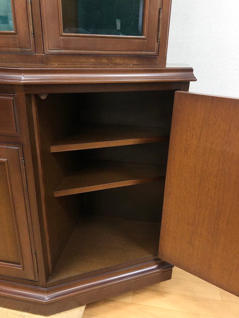 maruni マルニ木工 地中海シリーズ リビングボード カップボード 飾り棚