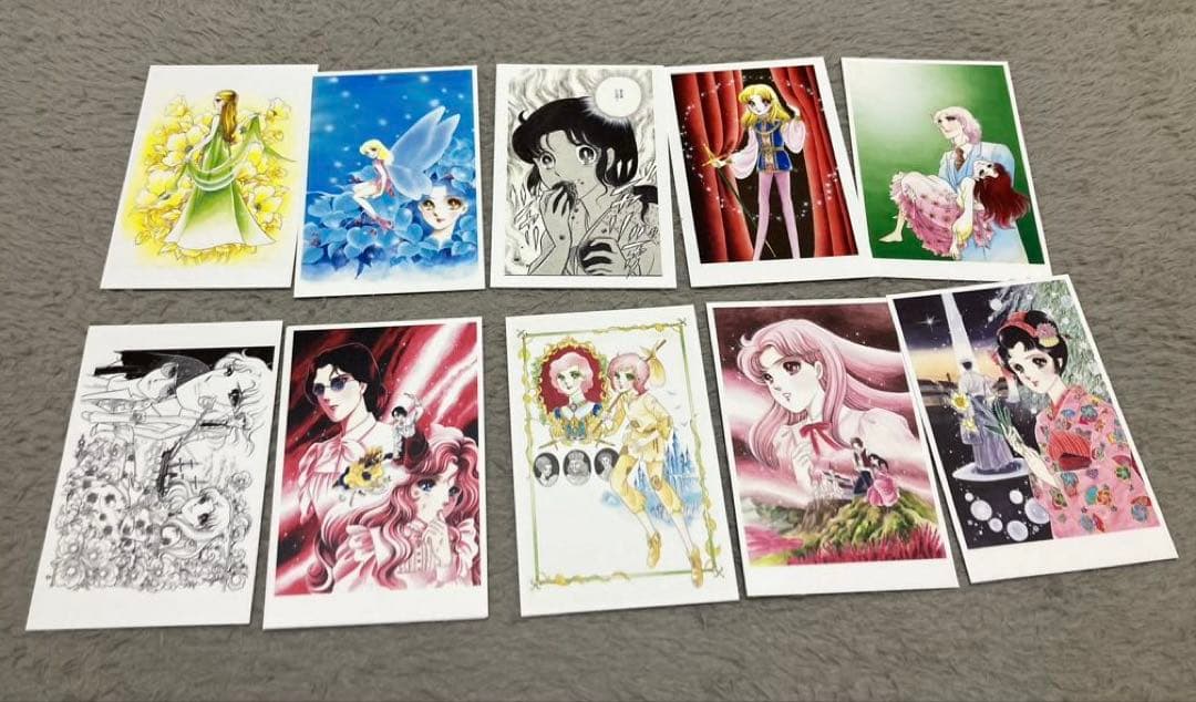 ガラスの仮面 ＢＯＸ入り　ポストカード30枚セット　ガラスの仮面展