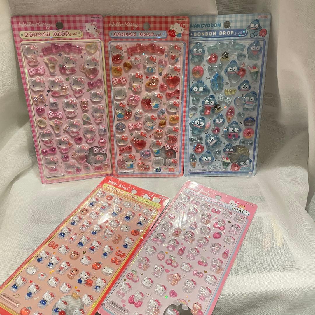 サンリオ第二弾 ミニ ボンボンドロップシール
