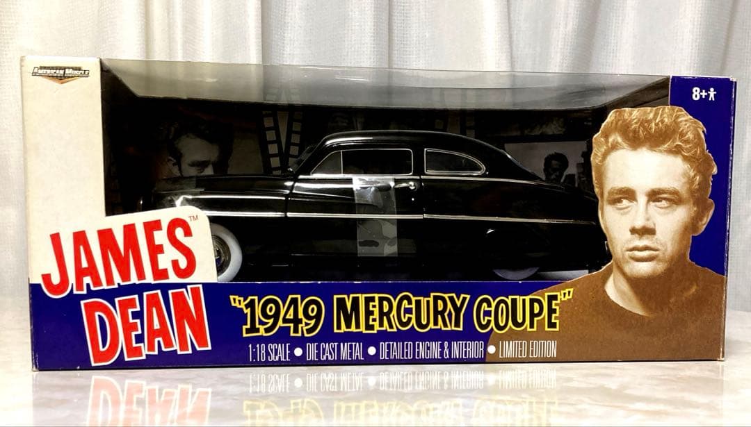 JAMES DEAN 1949 MERCURY COUPE 1/18 レア