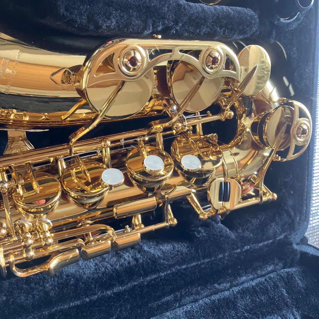 専用YAMAHA YAS-380 アルトサックス ゴールドラッカー ケース付