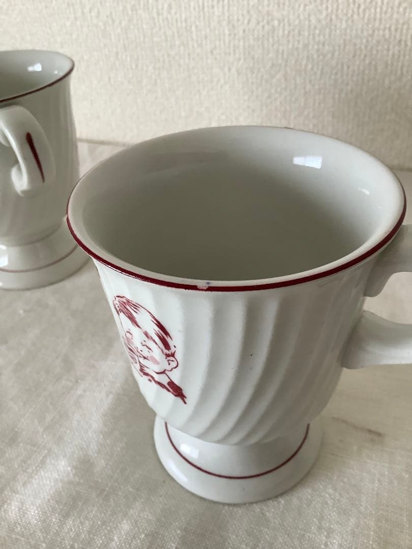 レア　イギリス　アンティーク　OXO コーヒーカップ　セット